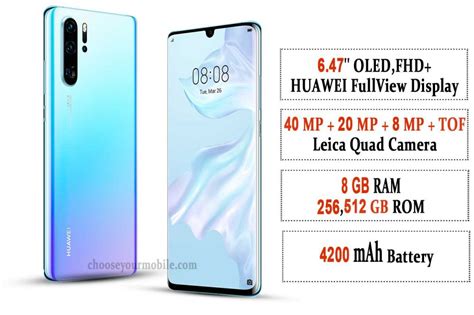 HUAWEI P30 Pro Specifications .